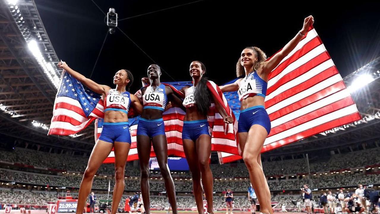 Estados Unidos Consigue Su SÉptimo Oro OlÍmpico En El Relevo 4 X 400 Metros Femenil Running Life 7237